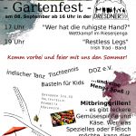 Gartenfest im Nachbarschaftscafé