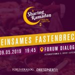 Iftar - gemeinsames Fastenbrechen bei Forum Dialog Mitteldeutschland