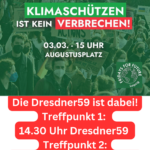 Globaler Klimastreik, 03.03. 14:30/15:00 Uhr